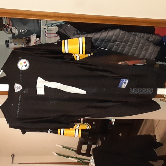 REEBOK  NFL BEN ROETHLISBERGER STEELERS #7 JERSEY NRMINT CONDITION - Picture 5 of 5